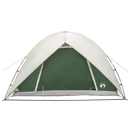vidaXL Camping Tent with Rainfly Water-resistant 4-Person Green