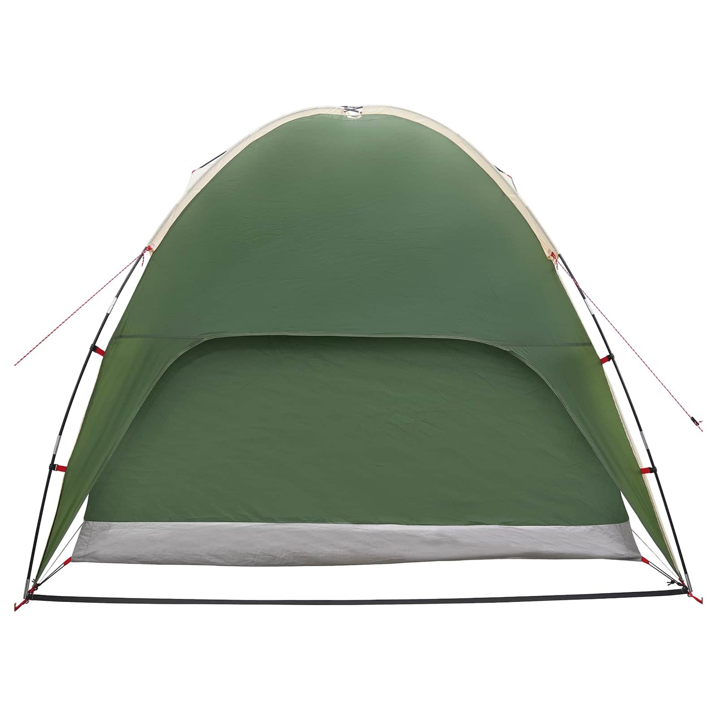 vidaXL Camping Tent with Rainfly Water-resistant 4-Person Green