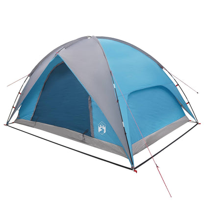 vidaXL Camping Tent with Rainfly Water-resistant 4-Person Blue - 310 x 245 x 160 cm