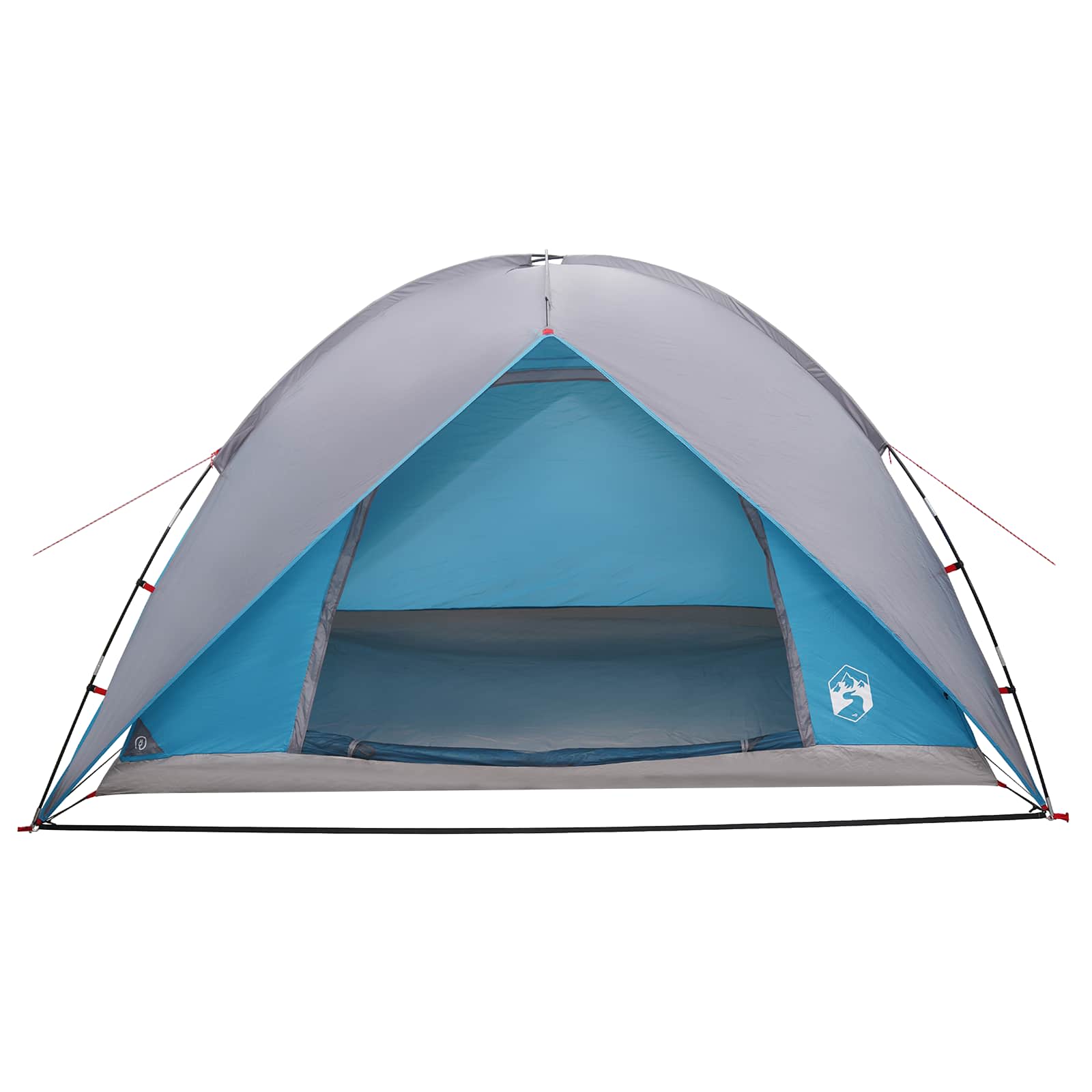 vidaXL Camping Tent with Rainfly Water-resistant 4-Person Blue - 310 x 245 x 160 cm