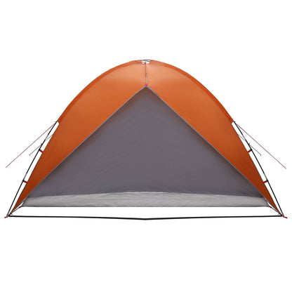 vidaXL Camping Tent with Rainfly Water-resistant 4-Person - Grey - 310 x 245 x 160 cm