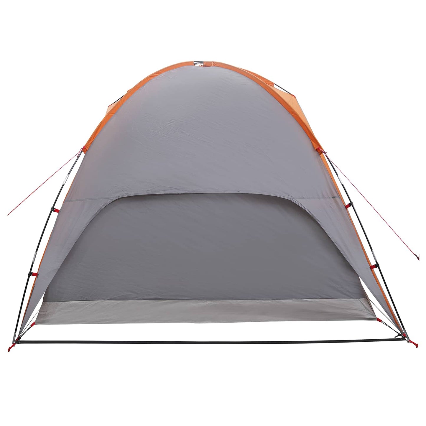 vidaXL Camping Tent with Rainfly Water-resistant 4-Person - Grey - 310 x 245 x 160 cm