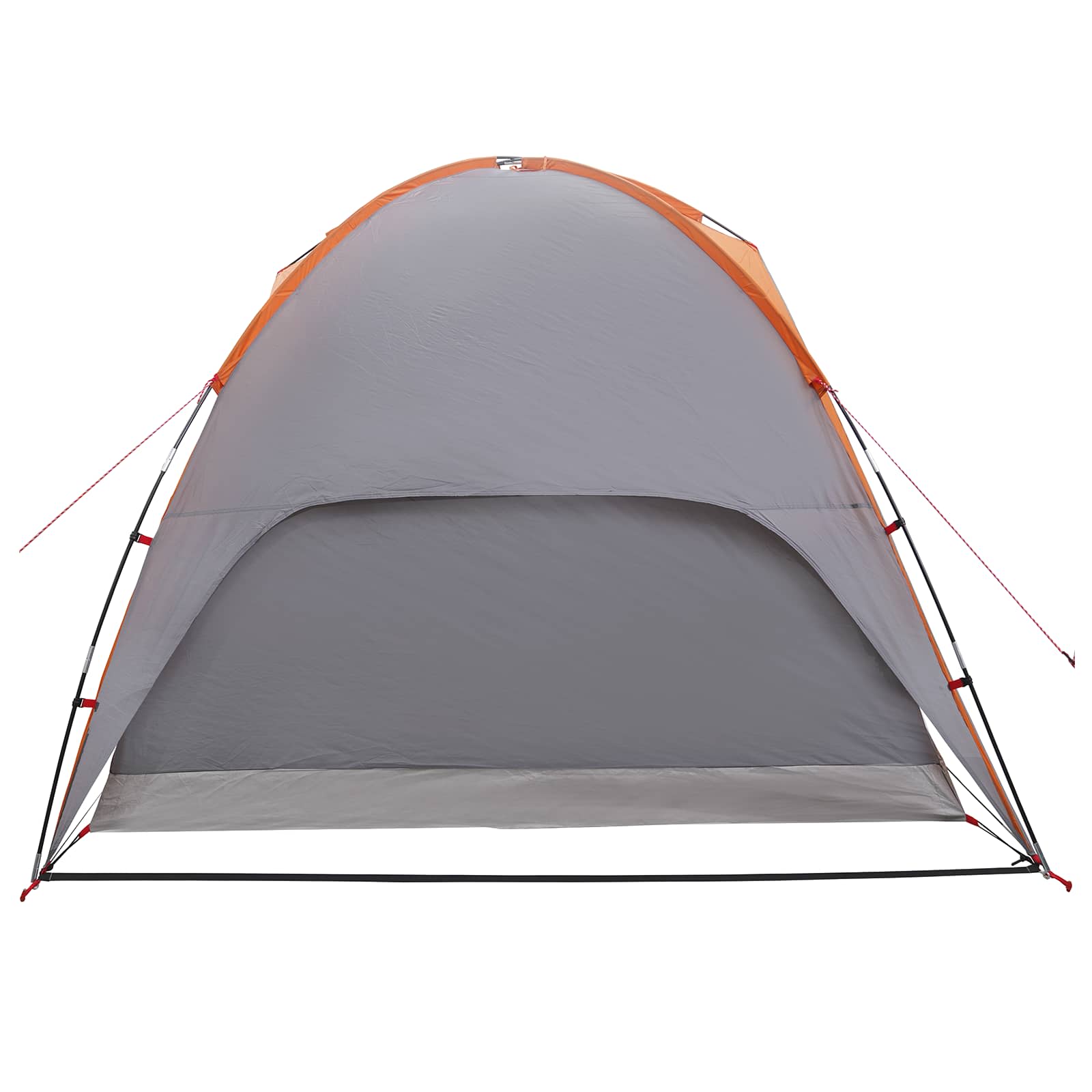 vidaXL Camping Tent with Rainfly Water-resistant 4-Person - Grey - 310 x 245 x 160 cm