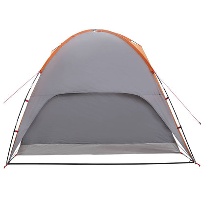 vidaXL Camping Tent with Rainfly Water-resistant 4-Person - Grey - 310 x 245 x 160 cm