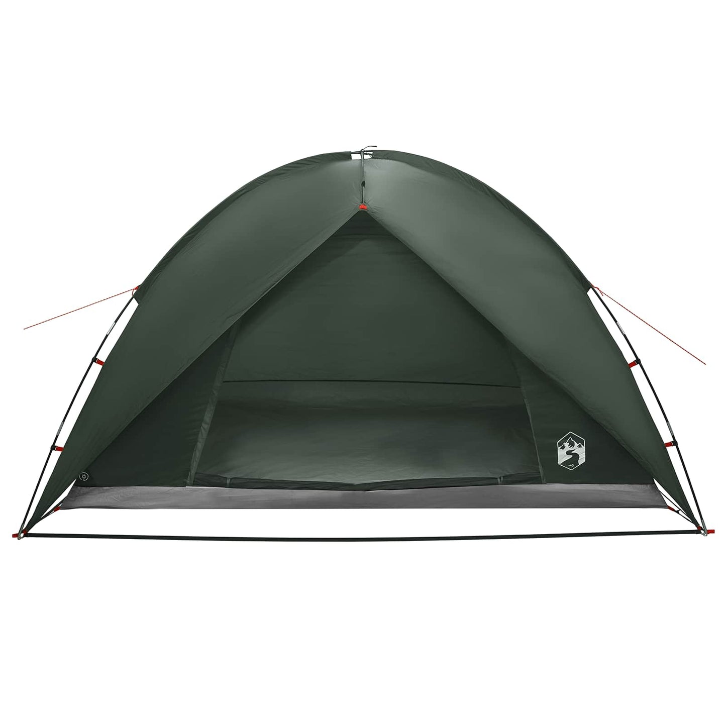 vidaXL Camping Tent with Rainfly Water-resistant 4-Person Army Green - 310 x 245 x 160 cm