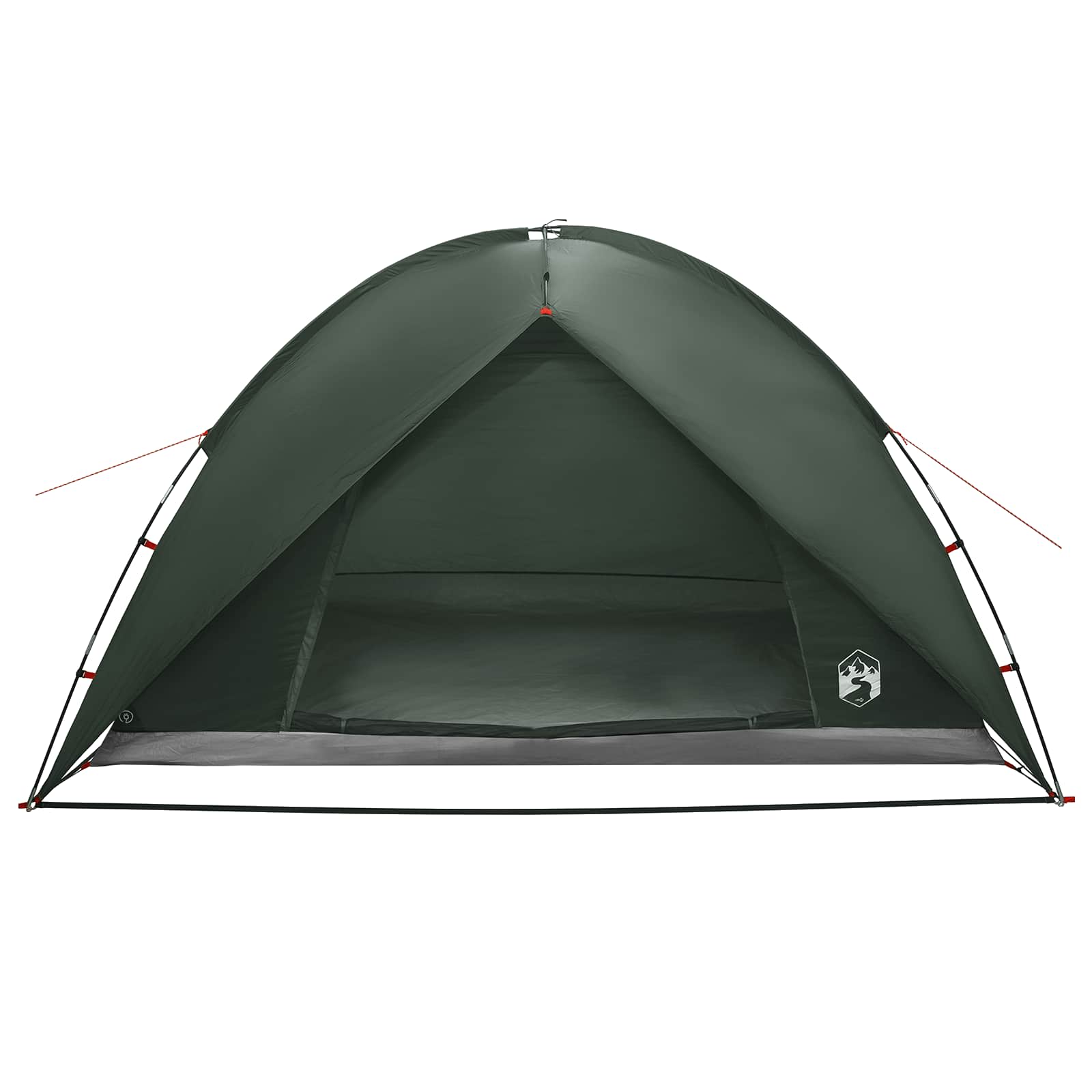 vidaXL Camping Tent with Rainfly Water-resistant 4-Person Army Green - 310 x 245 x 160 cm