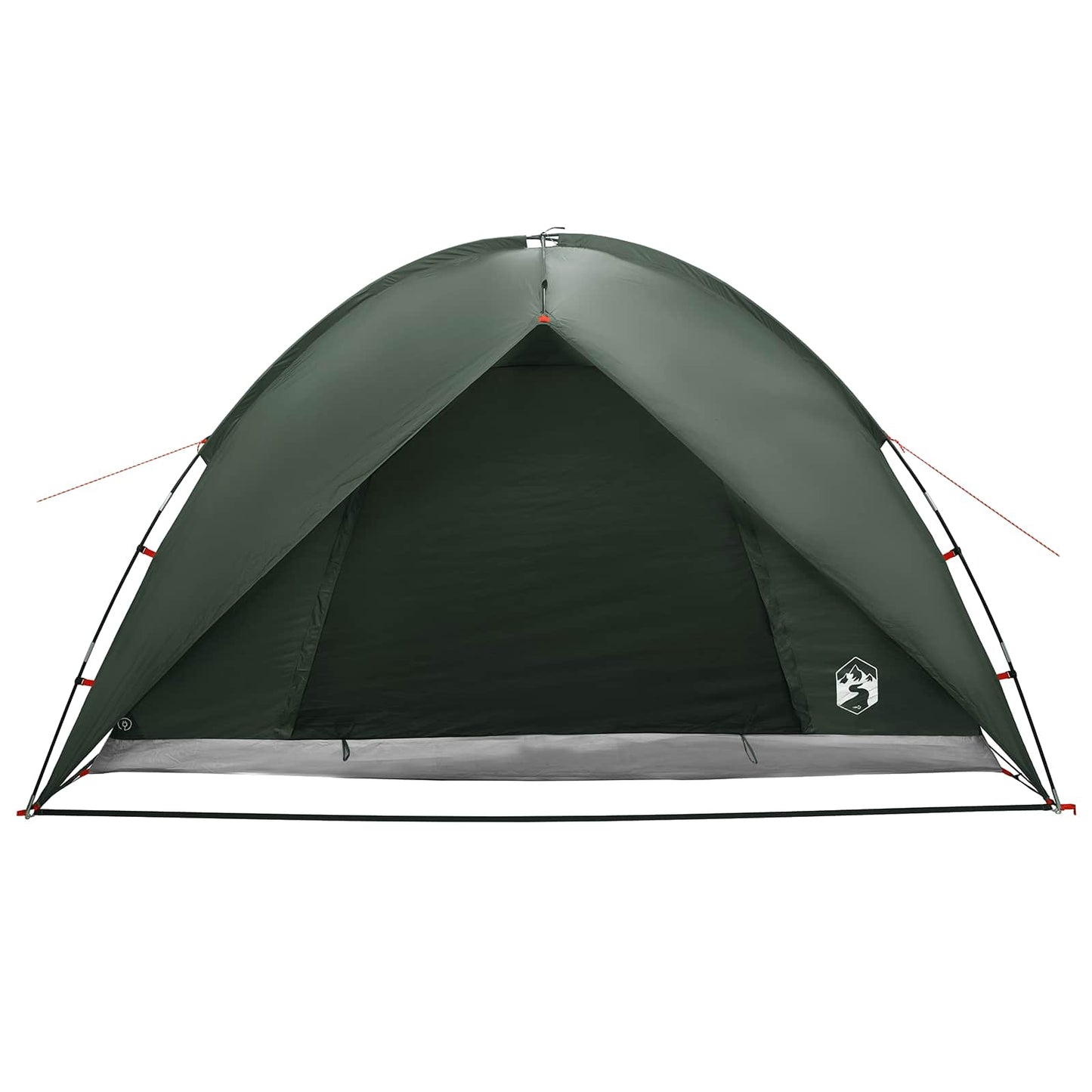 vidaXL Camping Tent with Rainfly Water-resistant 4-Person Army Green - 310 x 245 x 160 cm
