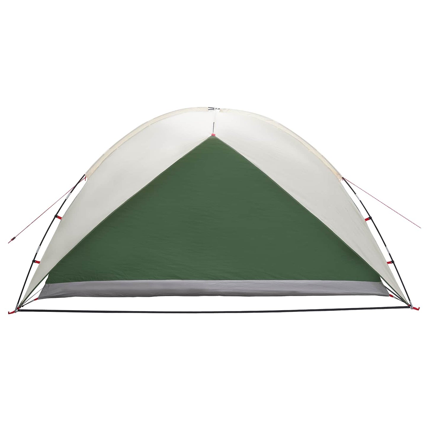 vidaXL Camping Tent with Rainfly Water-resistant 4-Person Green - 360 x 245 x 185 cm