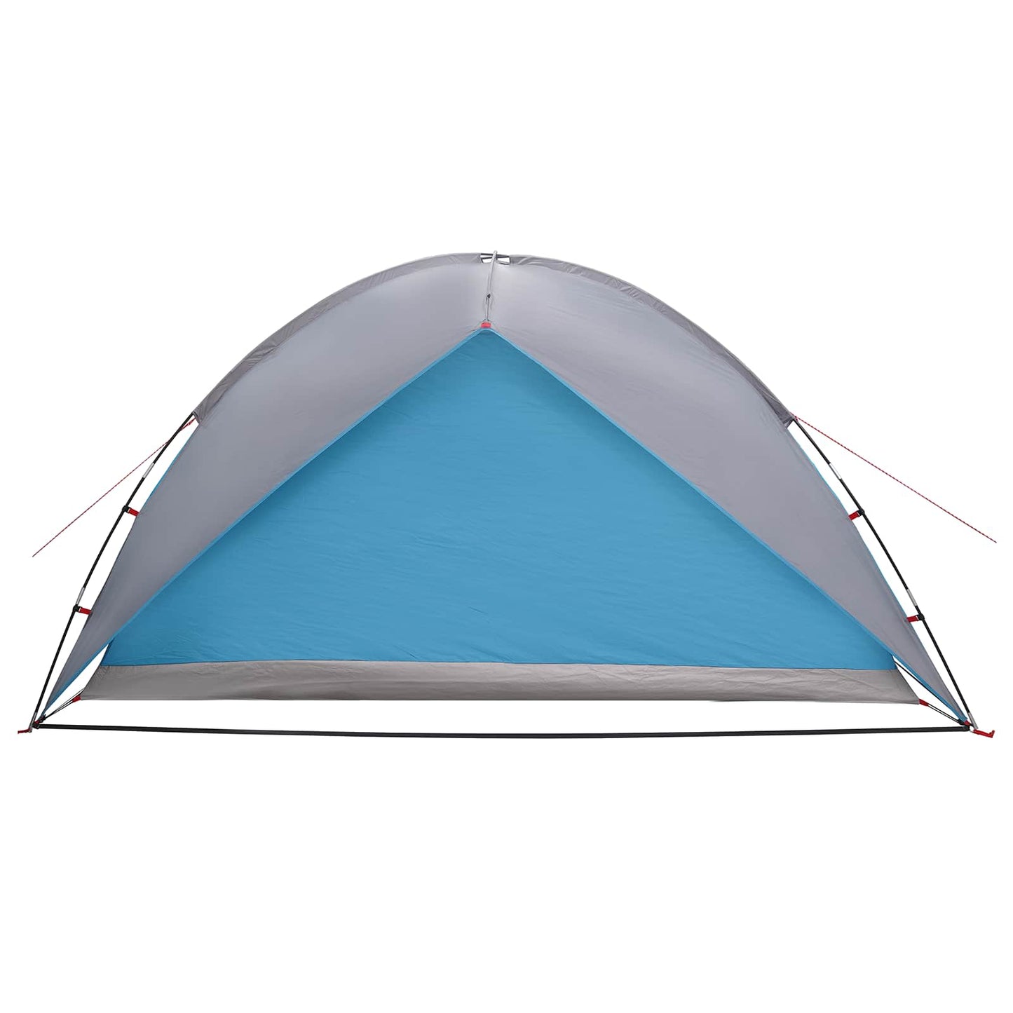 vidaXL Camping Tent with Rainfly Water-resistant 4-Person Blue - 360 x 245 x 185 cm