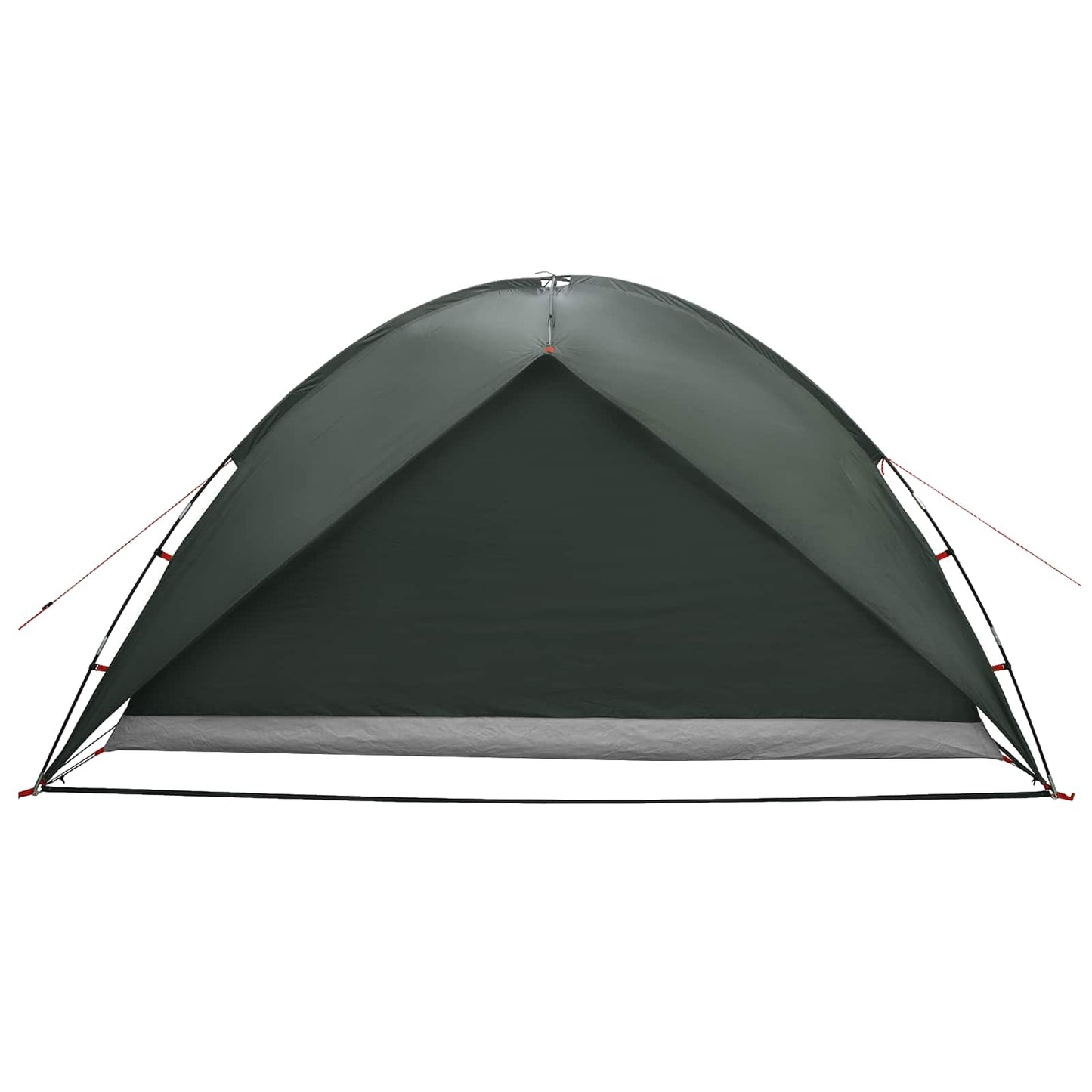 vidaXL Camping Tent with Rainfly Water-resistant 4-Person Army Green - 360 x 245 x 185 cm