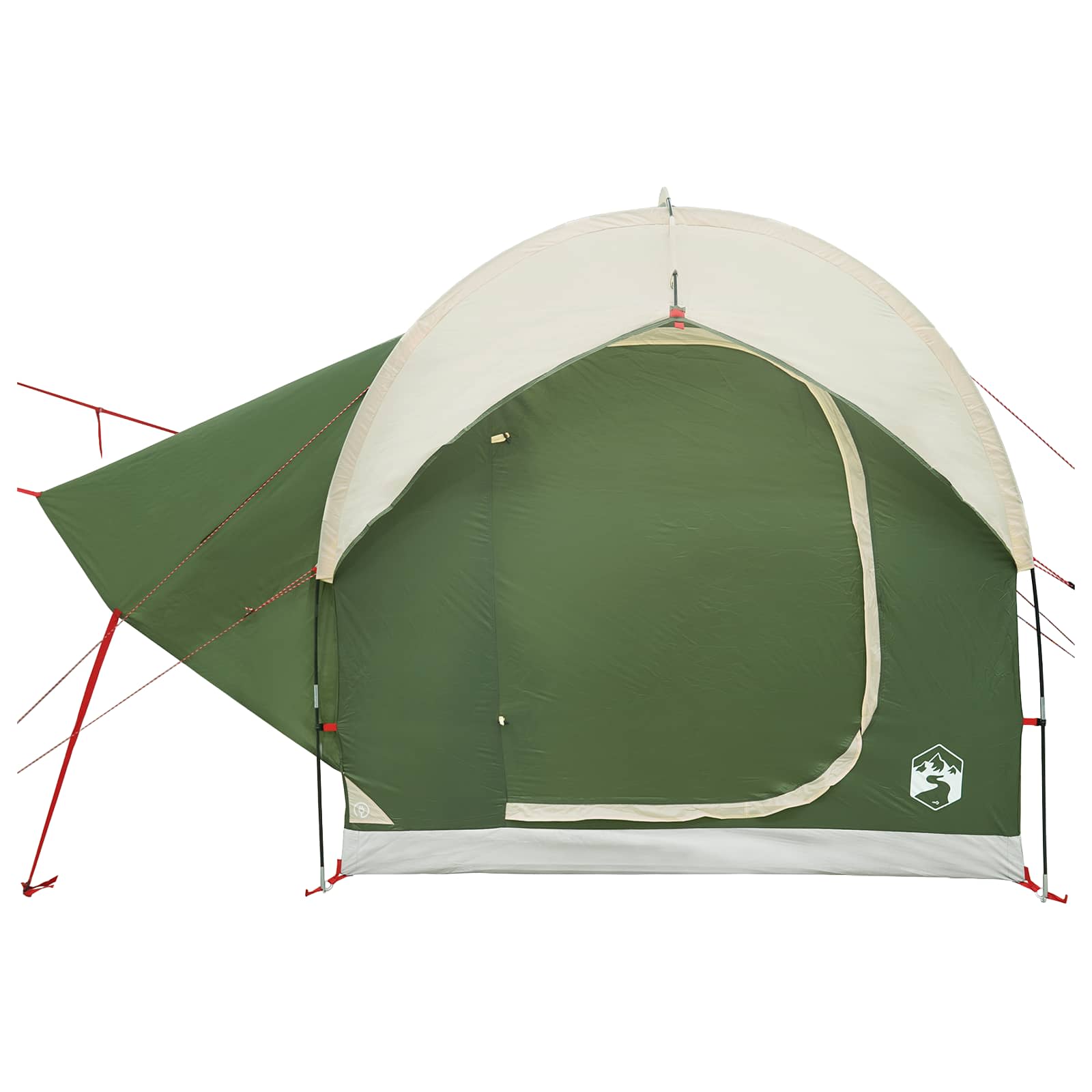 vidaXL Car Tent with Roof Green 239 x 210 x 210 cm Polyester and Steel