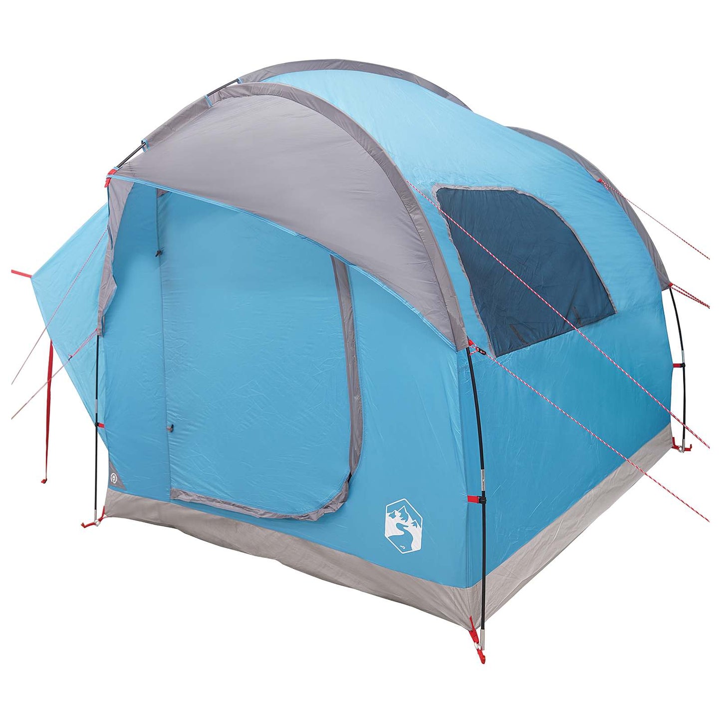 vidaXL Car Tent with Roof Blue 239 x 210 x 210 cm Polyester and Steel