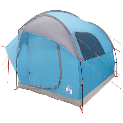 vidaXL Car Tent with Roof Blue 239 x 210 x 210 cm Polyester and Steel