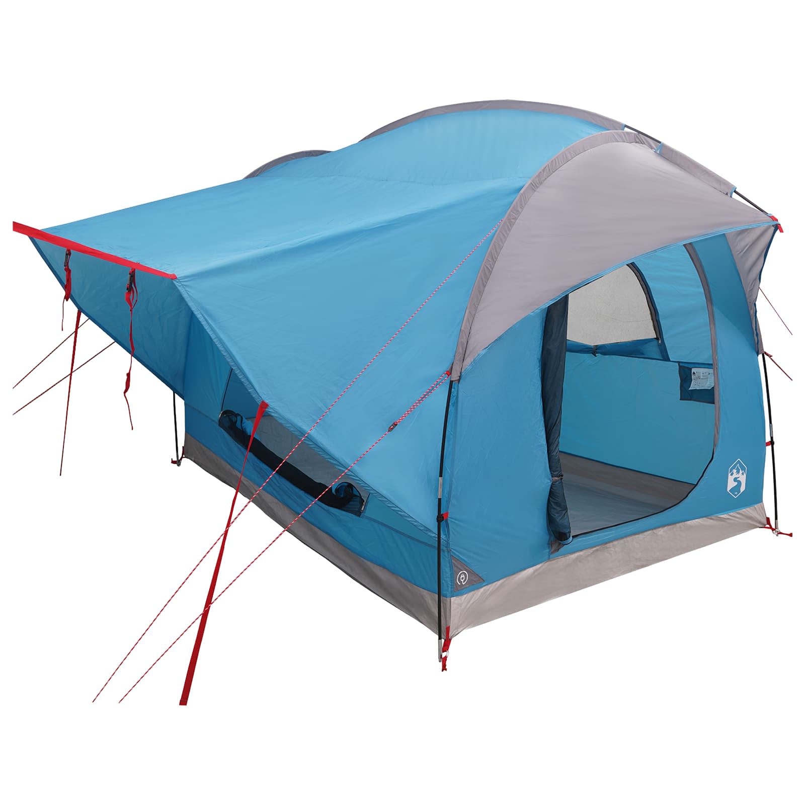 vidaXL Car Tent with Roof Blue 239 x 210 x 210 cm Polyester and Steel