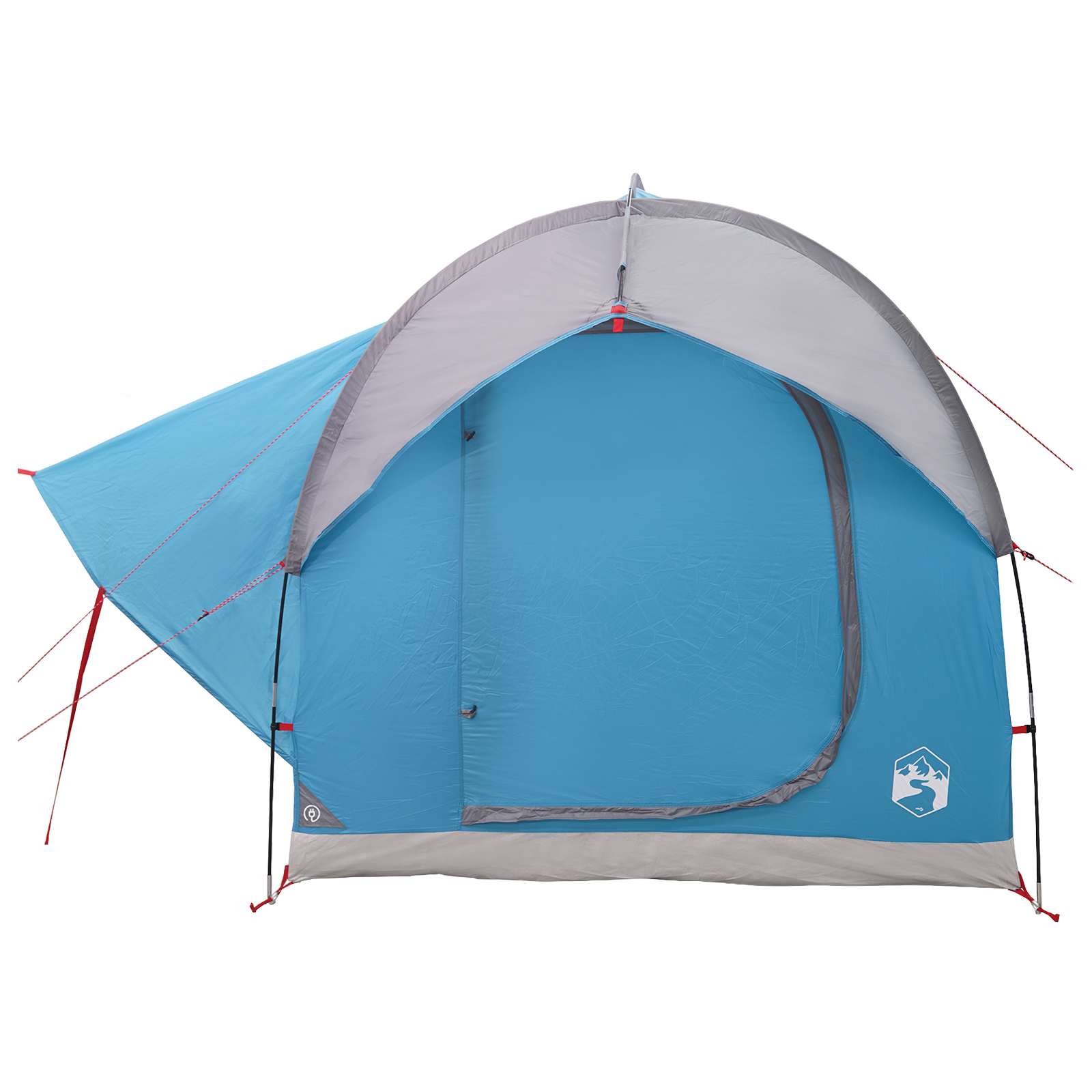 vidaXL Car Tent with Roof Blue 239 x 210 x 210 cm Polyester and Steel
