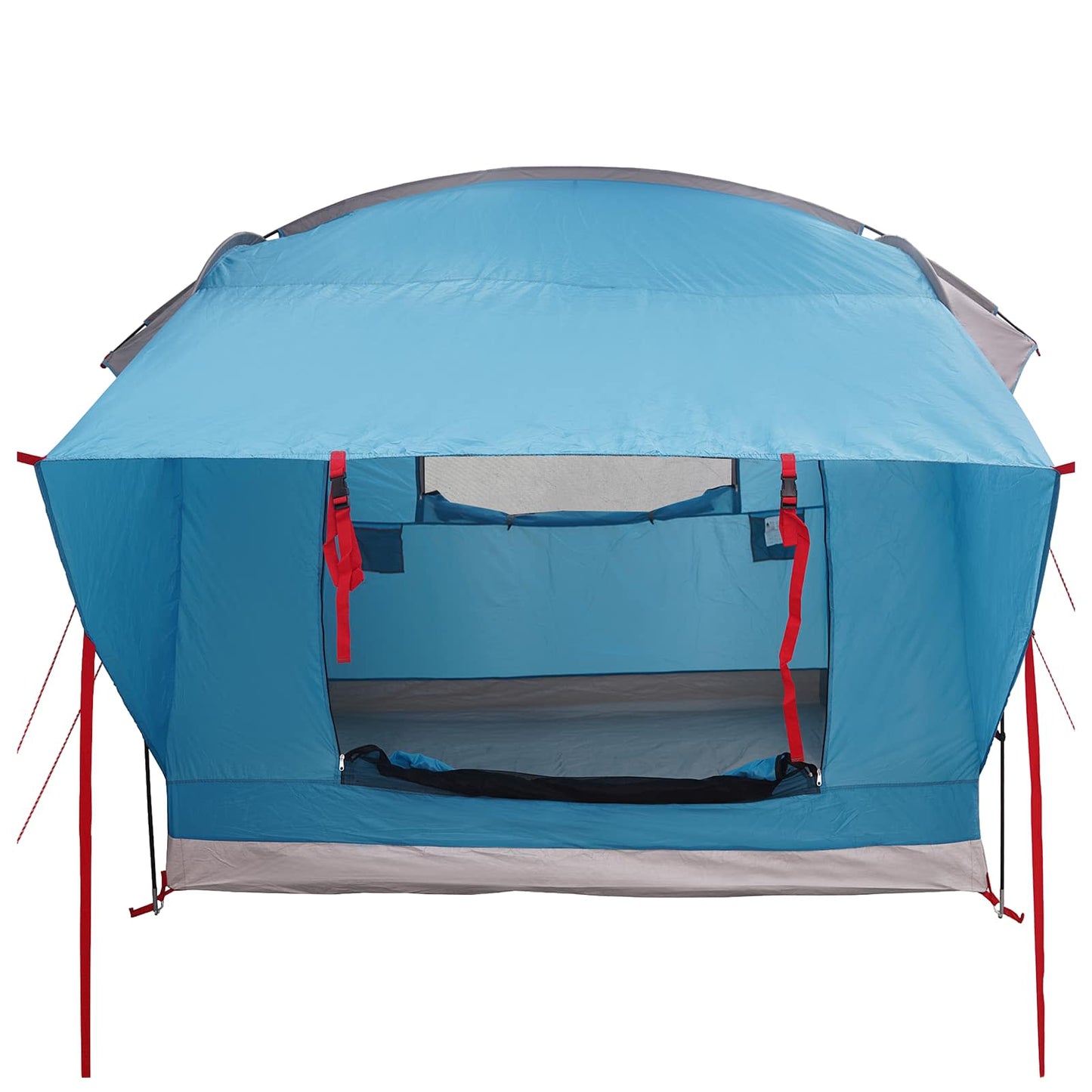 vidaXL Car Tent with Roof Blue 239 x 210 x 210 cm Polyester and Steel