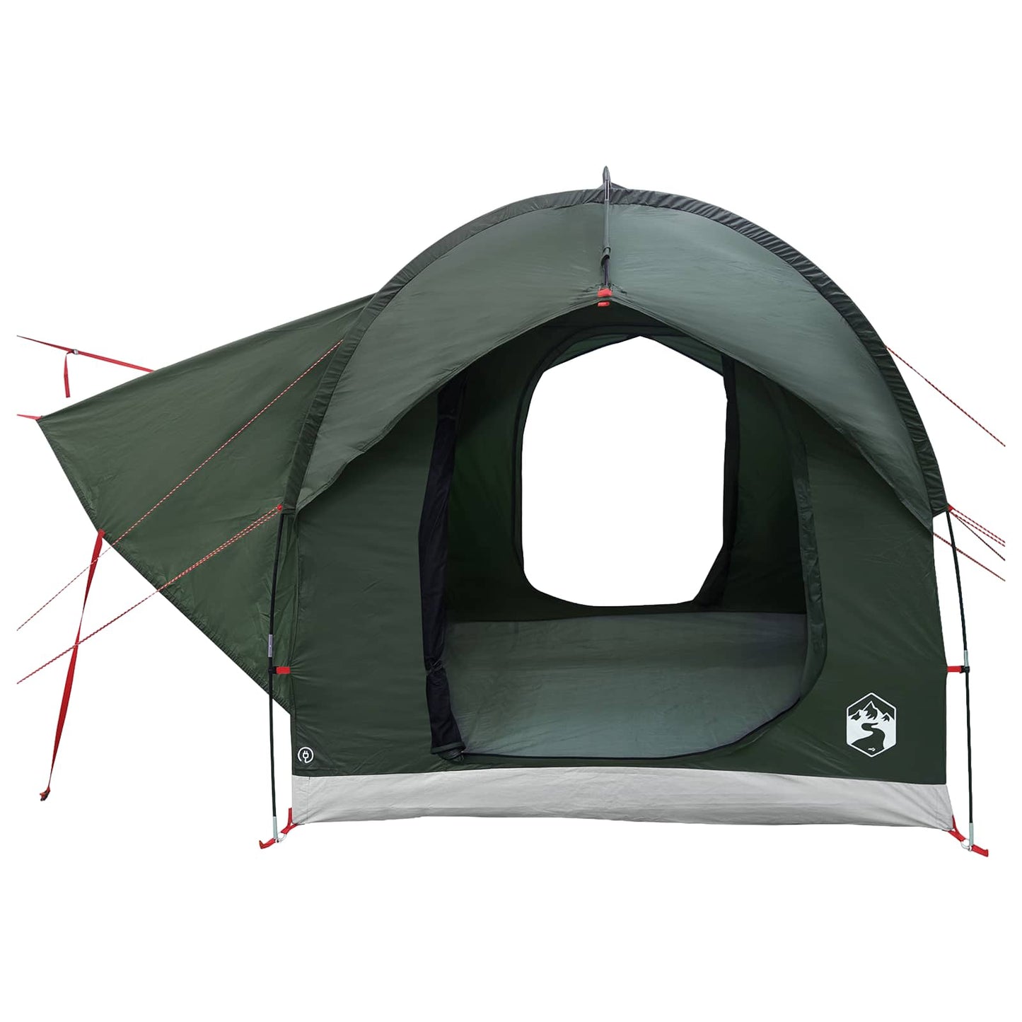 vidaXL Car Tent Army Green 239 x 210 x 210 cm Polyester and Steel