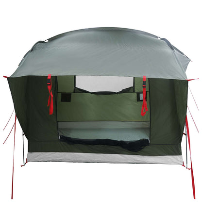 vidaXL Car Tent Army Green 239 x 210 x 210 cm Polyester and Steel