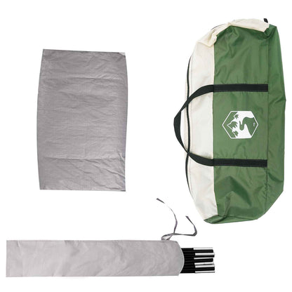 vidaXL Car Tent 200 x 170 x 170 cm Green Polyester and Steel