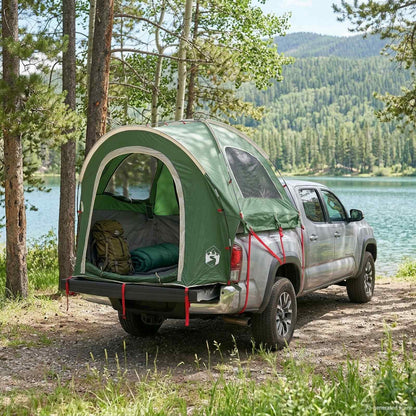 vidaXL Car Tent 200 x 170 x 170 cm Green Polyester and Steel