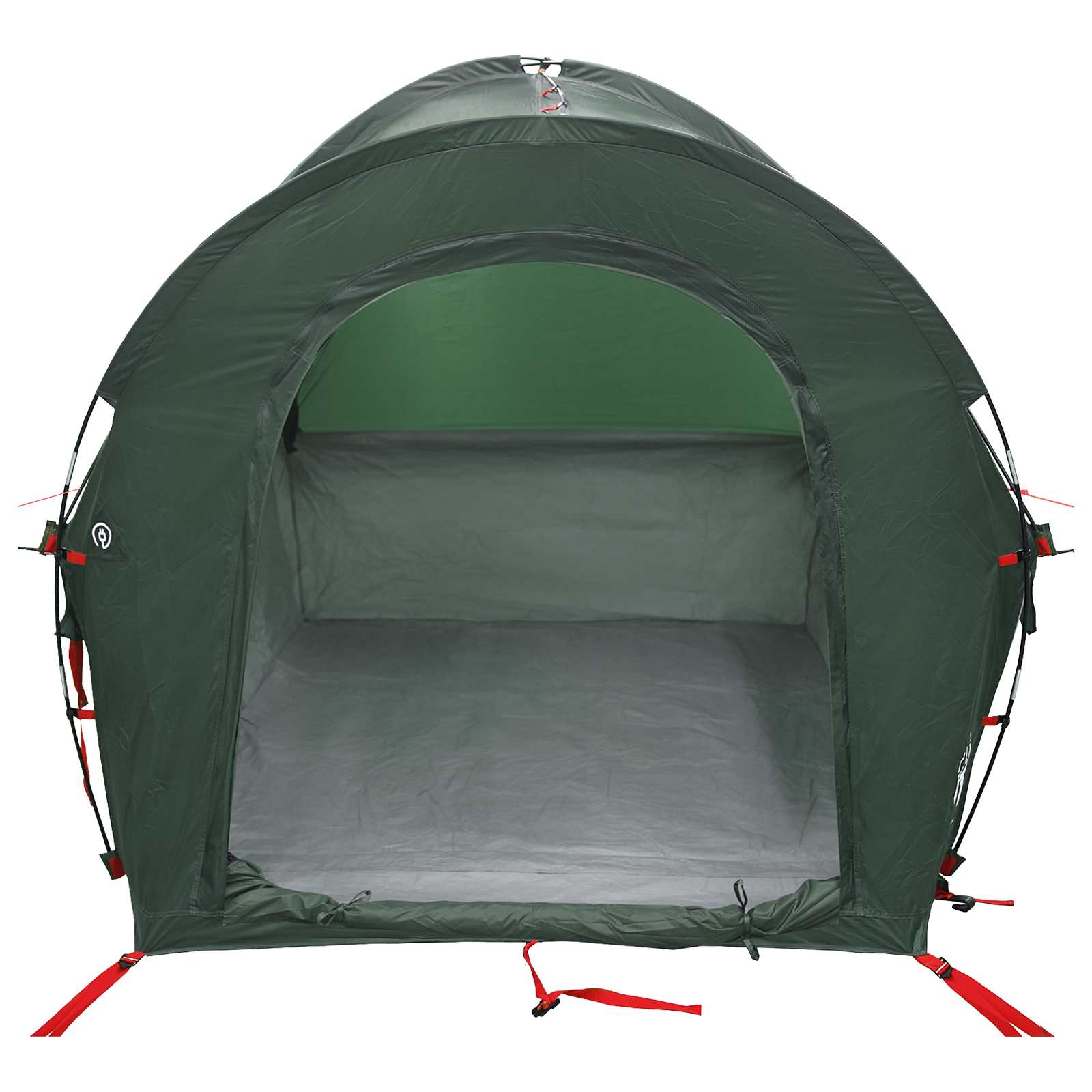 vidaXL Car Tent 200 x 170 x 170 cm Army Green Polyester and Steel