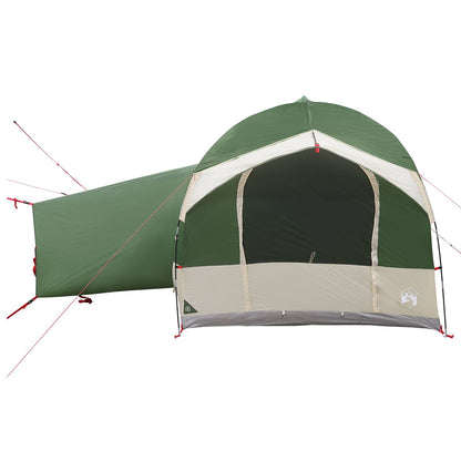 vidaXL Tailgate Tent with Rainfly Water-resistant Green 4-Person