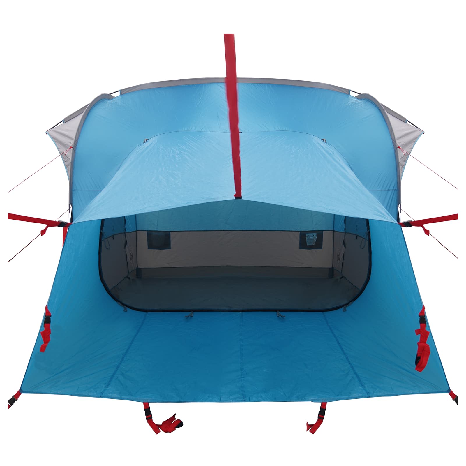 vidaXL Tailgate Tent with Rainfly Water-resistant Blue - 250 x 250 x 220 cm