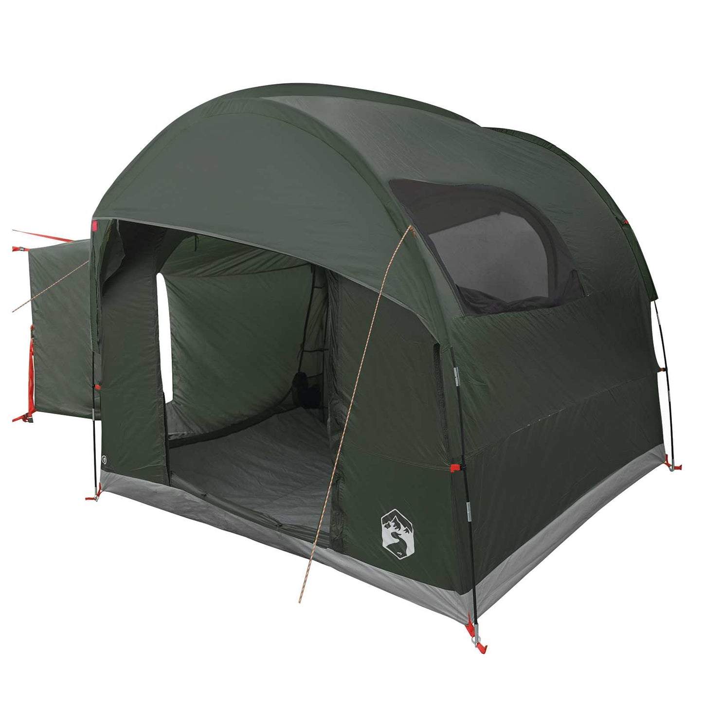 vidaXL Tailgate Tent with Rainfly Water-resistant Army Green - 250 x 250 x 220 cm
