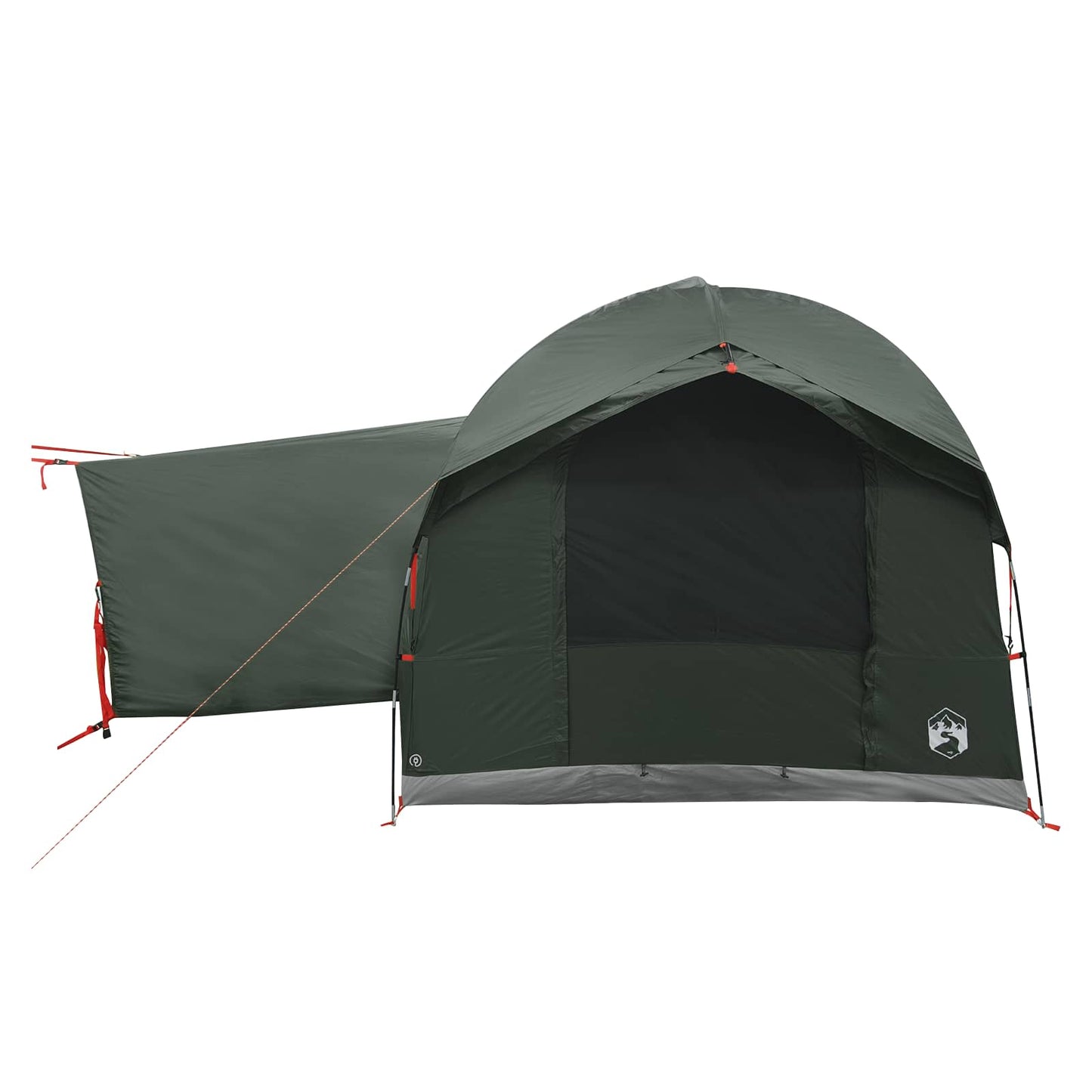 vidaXL Tailgate Tent with Rainfly Water-resistant Army Green - 250 x 250 x 220 cm