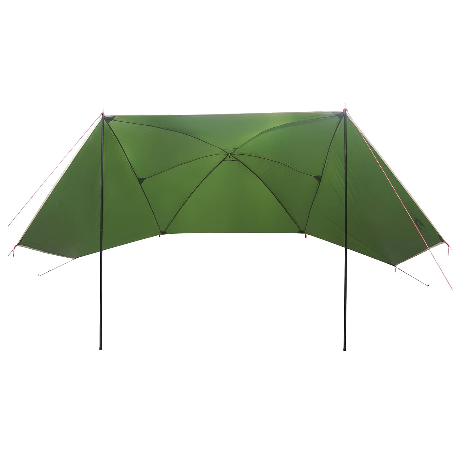 vidaXL Car Tent 308 x 215 x 220 cm Green Polyester and Steel