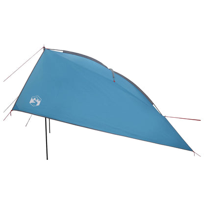 vidaXL Car Tent 308 x 215 x 220 cm Blue Polyester and Steel