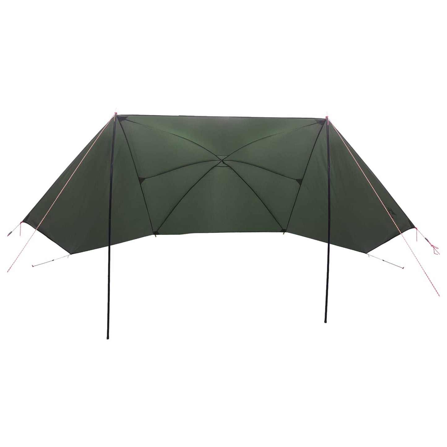vidaXL Car Tent 308 x 215 x 220 cm Army Green Polyester and Steel