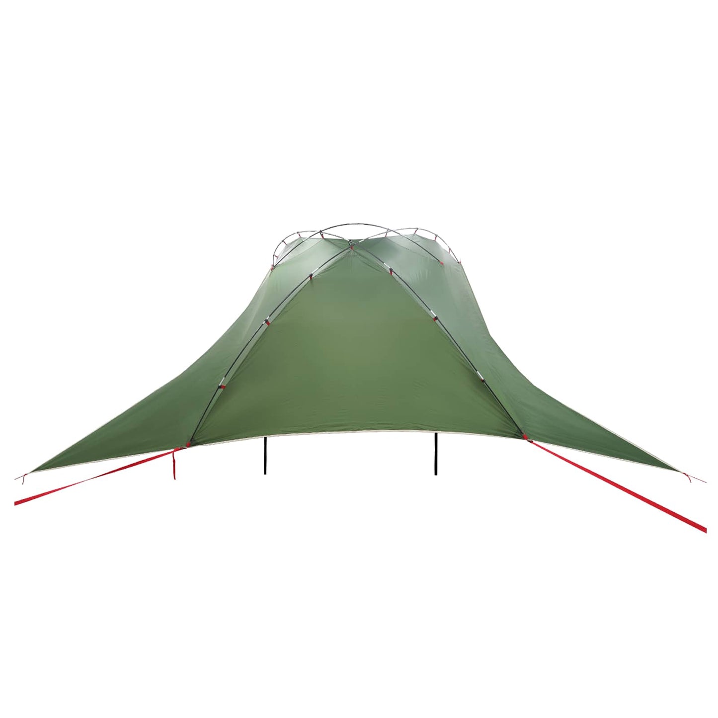 vidaXL Car Tent 350 x 250 cm Green Polyester and Steel