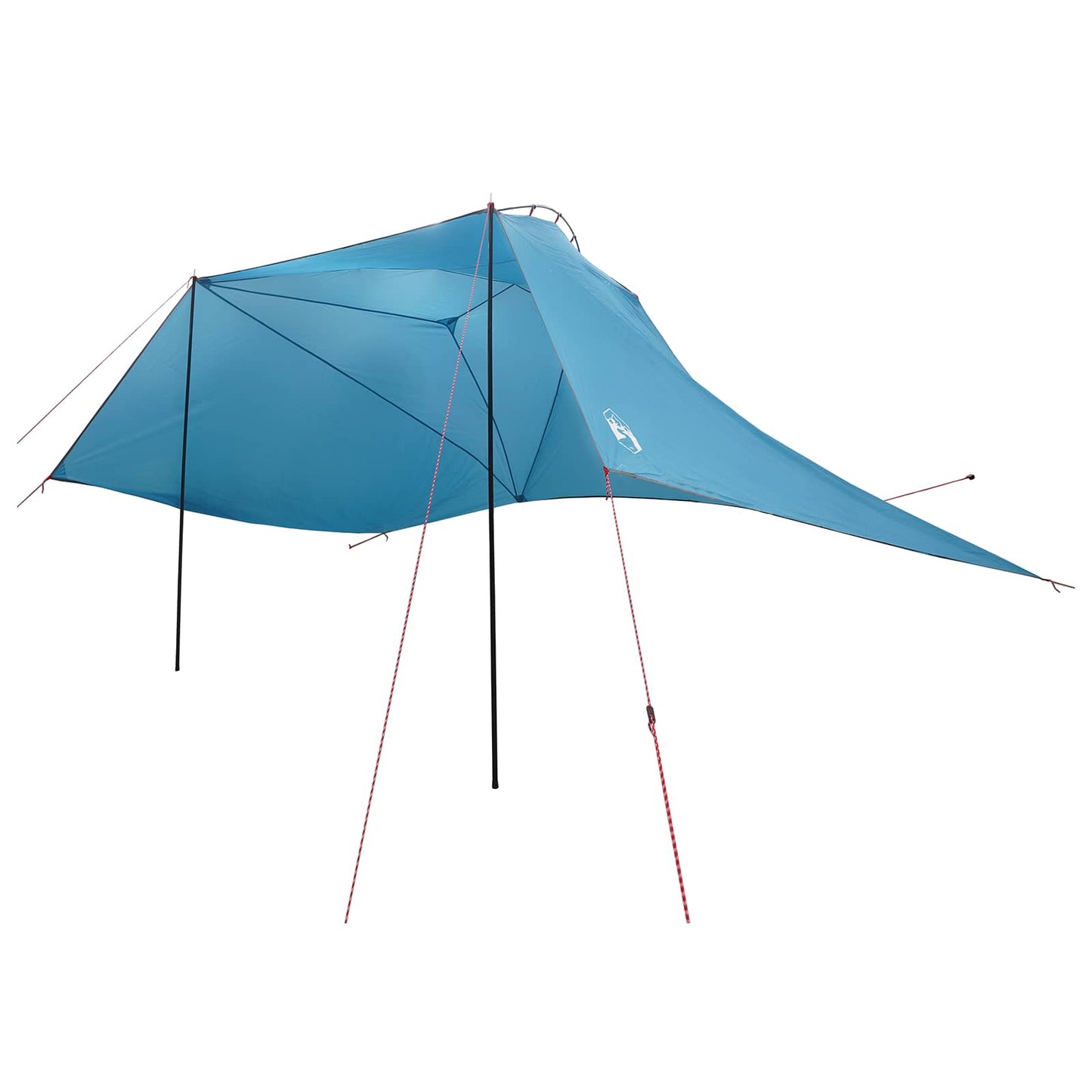 vidaXL Car Tent 350 x 250 cm Blue Polyester and Steel