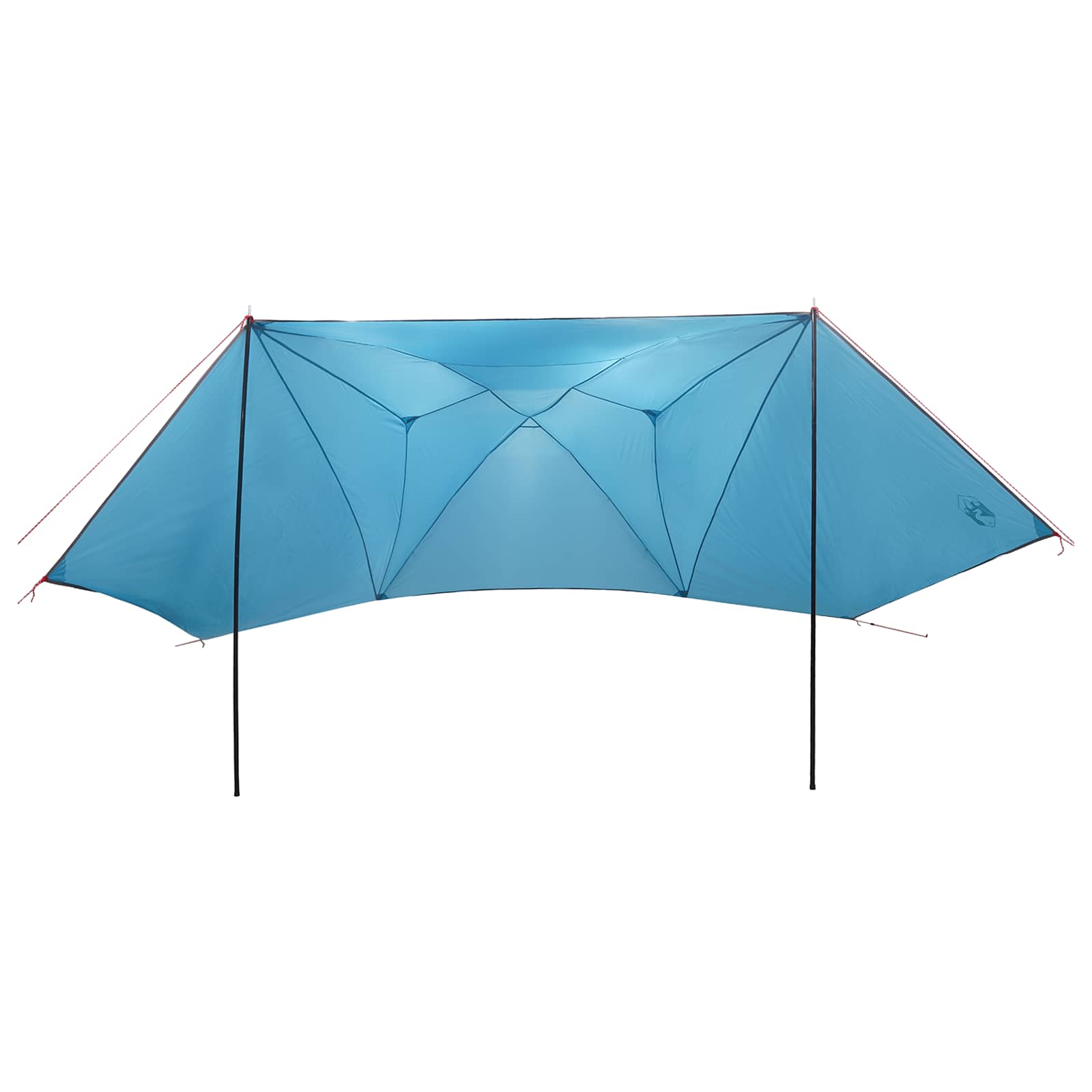 vidaXL Car Tent 350 x 250 cm Blue Polyester and Steel
