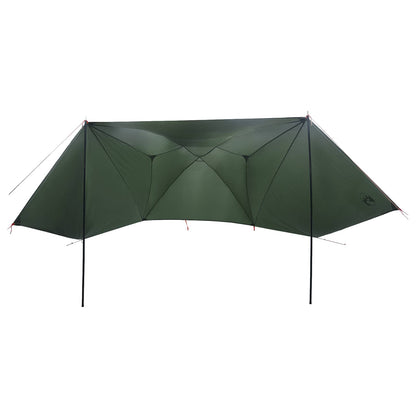 vidaXL Car Tent 350 x 250 cm Army Green Polyester and Steel