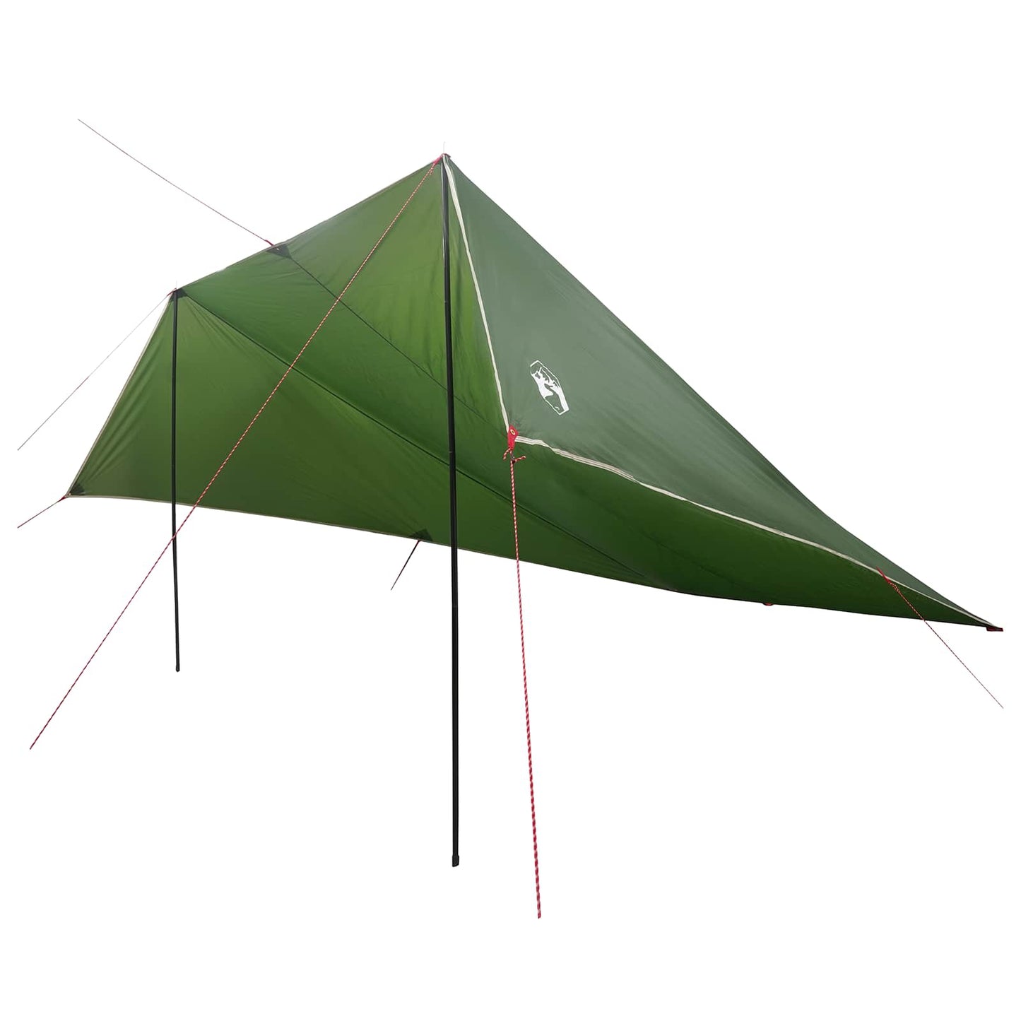 vidaXL Vehicle Awning Green 518 x 580 x 215 cm Polyester and Steel