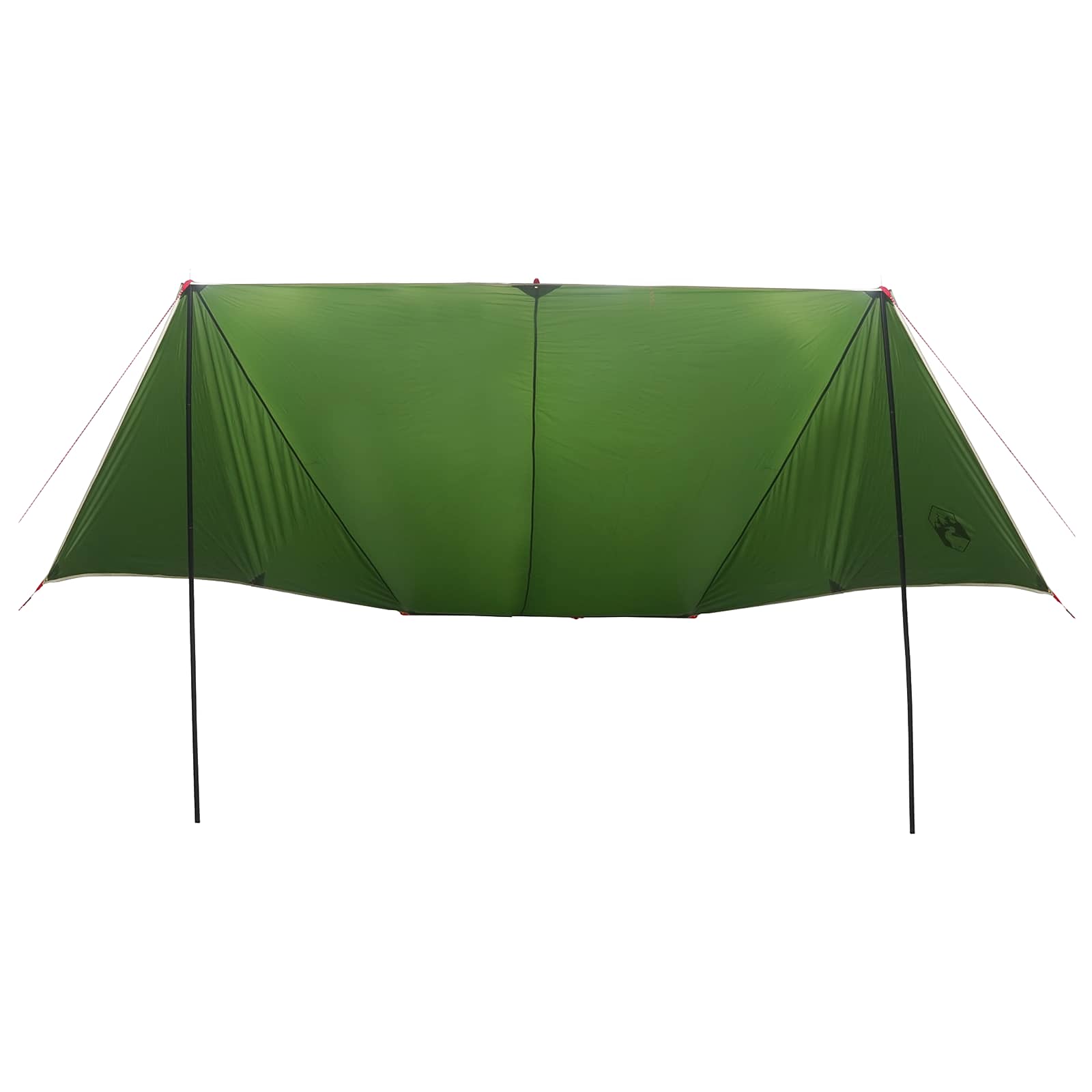 vidaXL Vehicle Awning Green 518 x 580 x 215 cm Polyester and Steel