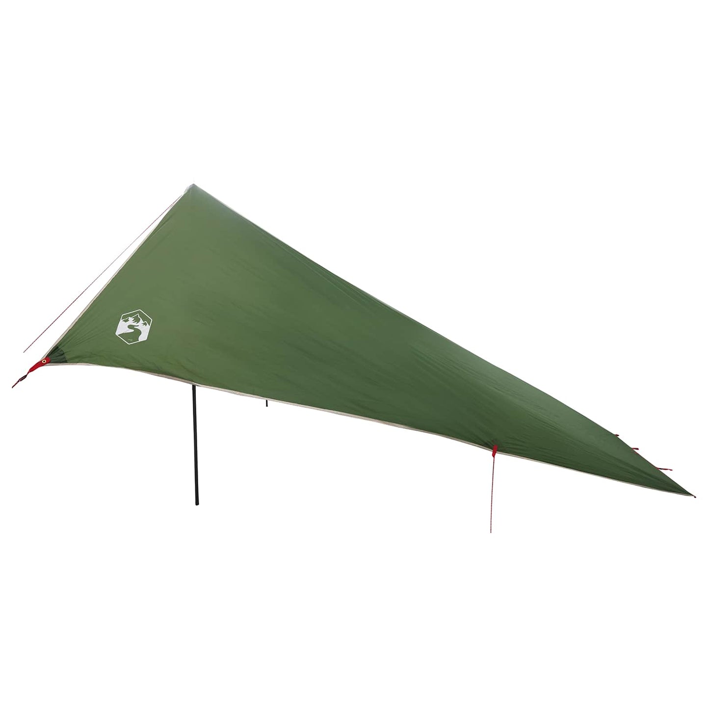 vidaXL Vehicle Awning Green 518 x 580 x 215 cm Polyester and Steel