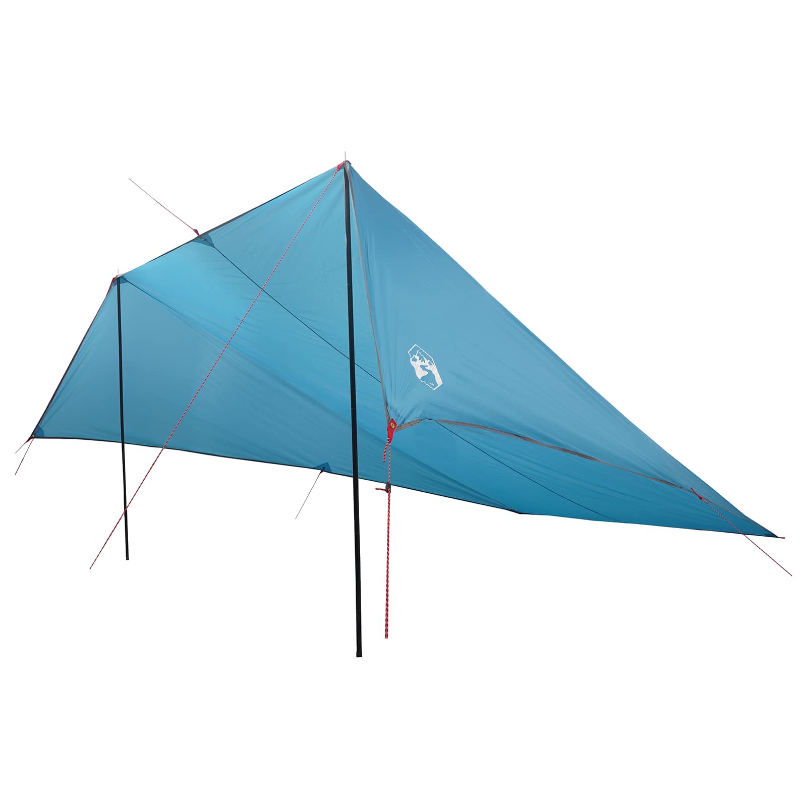 vidaXL Vehicle Awning Blue 518 x 580 x 215 cm Polyester and Steel