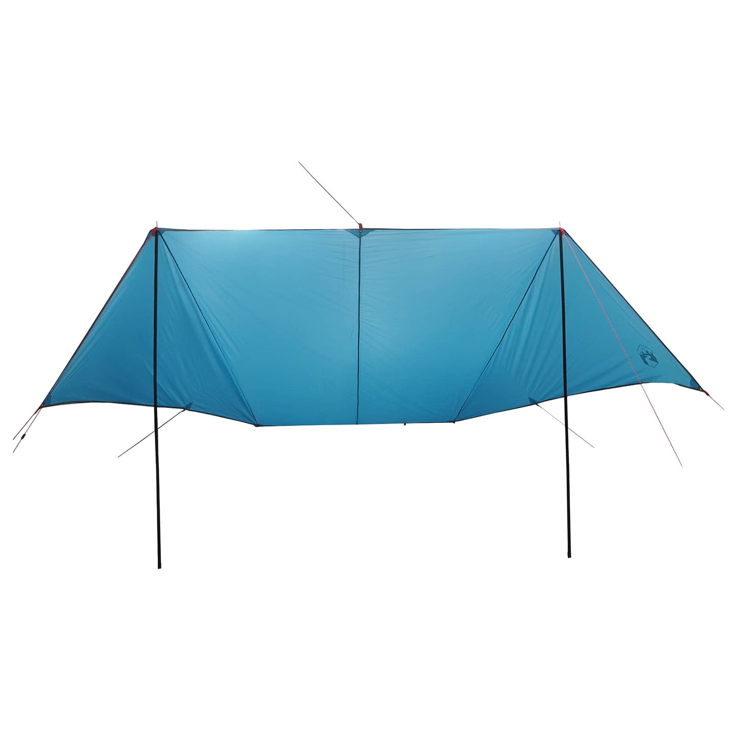 vidaXL Vehicle Awning Blue 518 x 580 x 215 cm Polyester and Steel