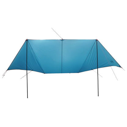 vidaXL Vehicle Awning Blue 518 x 580 x 215 cm Polyester and Steel