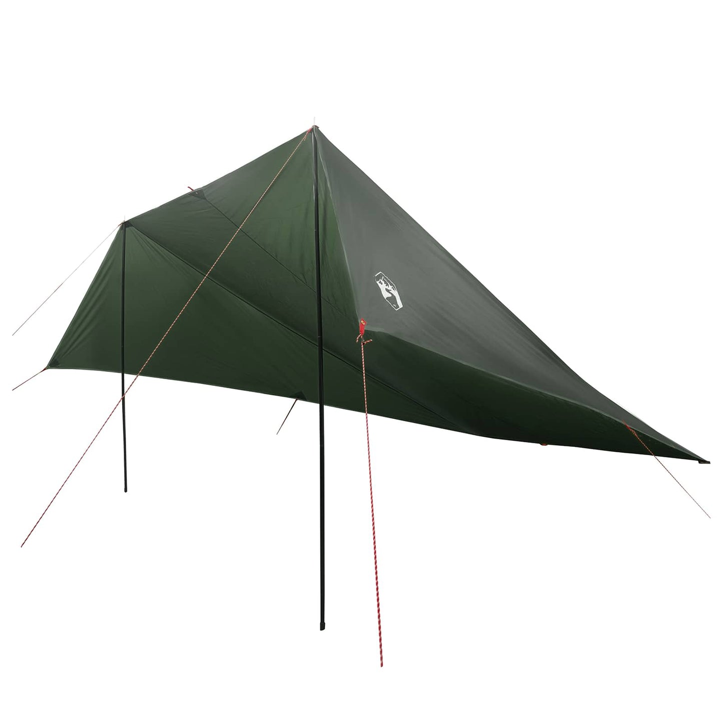 vidaXL Vehicle Awning with Roof Army green 518 x 580 x 215 cm