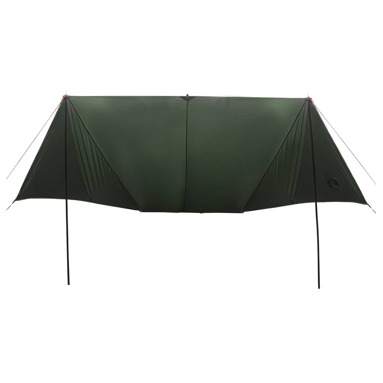 vidaXL Vehicle Awning with Roof Army green 518 x 580 x 215 cm