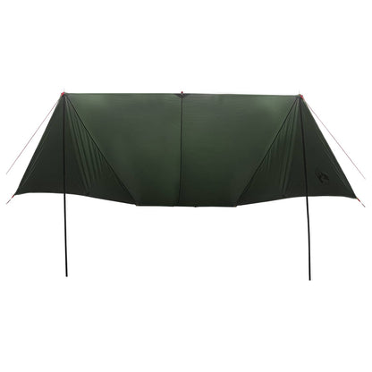 vidaXL Vehicle Awning with Roof Army green 518 x 580 x 215 cm