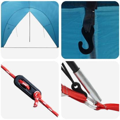 vidaXL Tailgate Awning Water-resistant 405 x 280 x 220 cm Blue