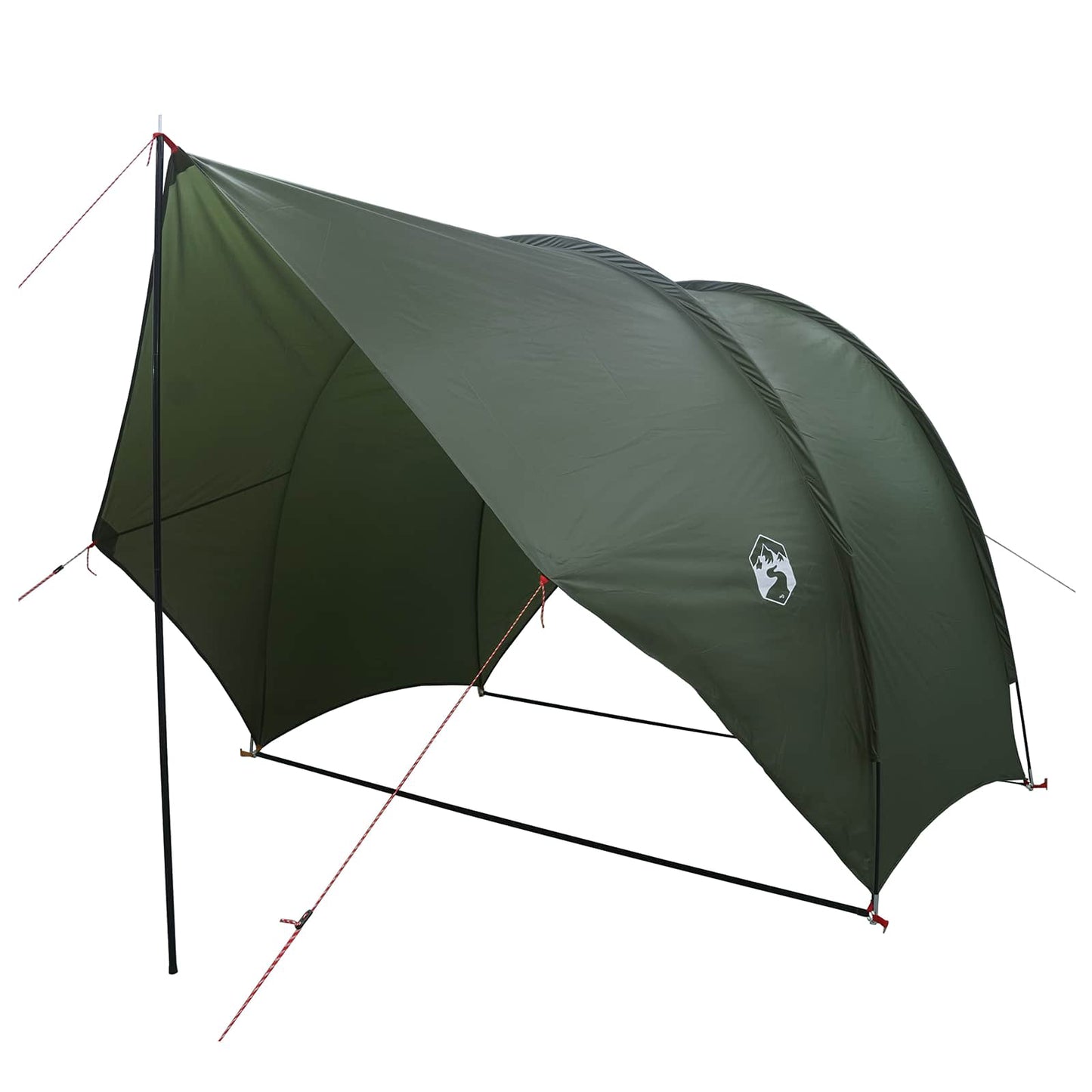 vidaXL Tailgate Awning Water-resistant 405 x 280 x 220 cm Army Green