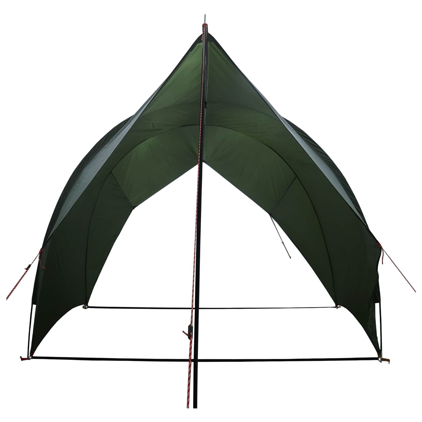 vidaXL Tailgate Awning Water-resistant 405 x 280 x 220 cm Army Green