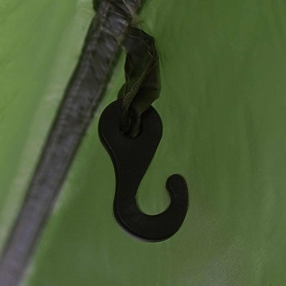 vidaXL Camping Tarp with Mesh Walls 340 x 260 x 220 cm Green