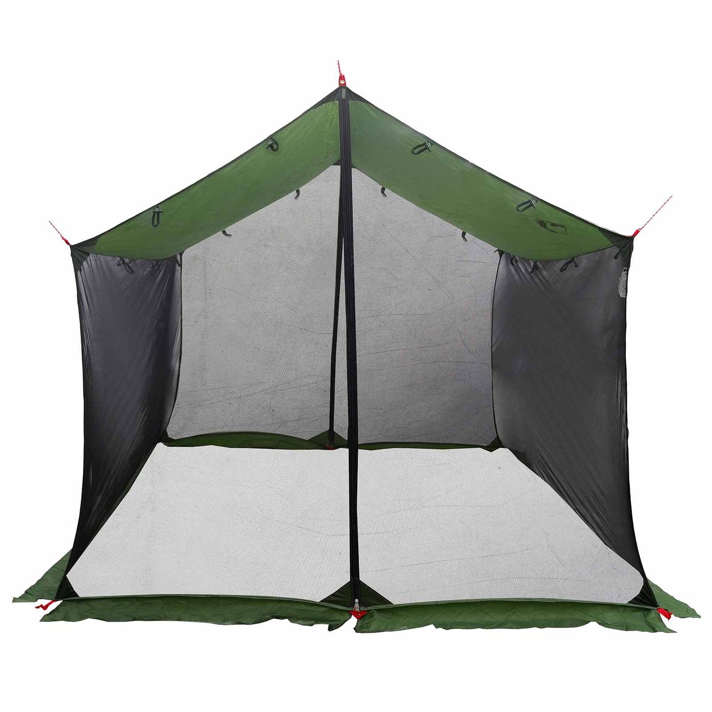 vidaXL Camping Tarp with Mesh Walls 340 x 260 x 220 cm Green